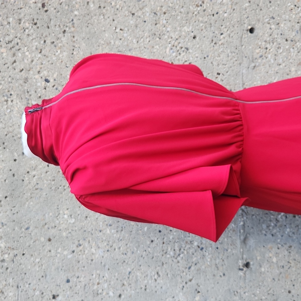 Alice + Olivia Red Mini Dress - Picture 8 of 12